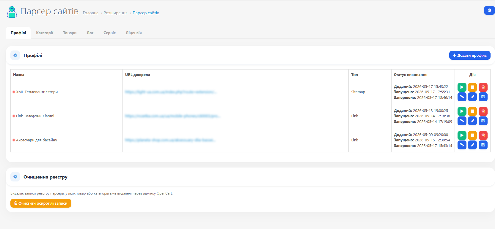 Competitor Parser
